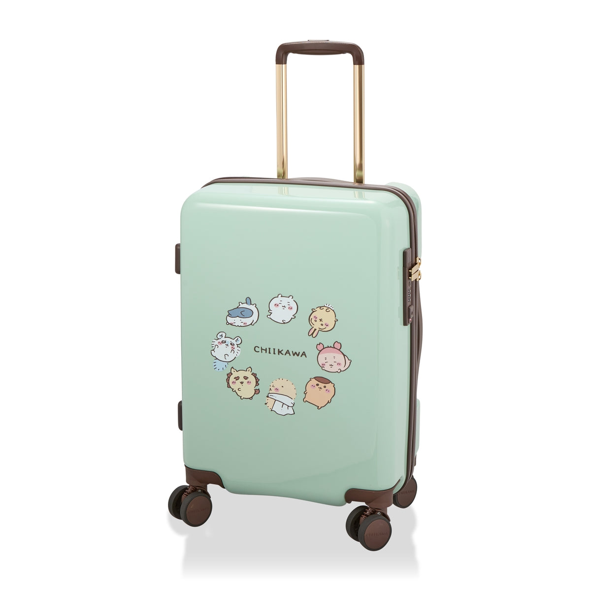 吉伊卡哇 行李箱 (薄荷色圆圈)【无法同时购买其他商品】