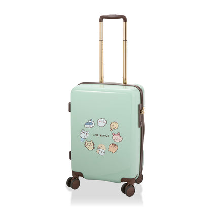 吉伊卡哇 行李箱 (薄荷色圆圈)【无法同时购买其他商品】