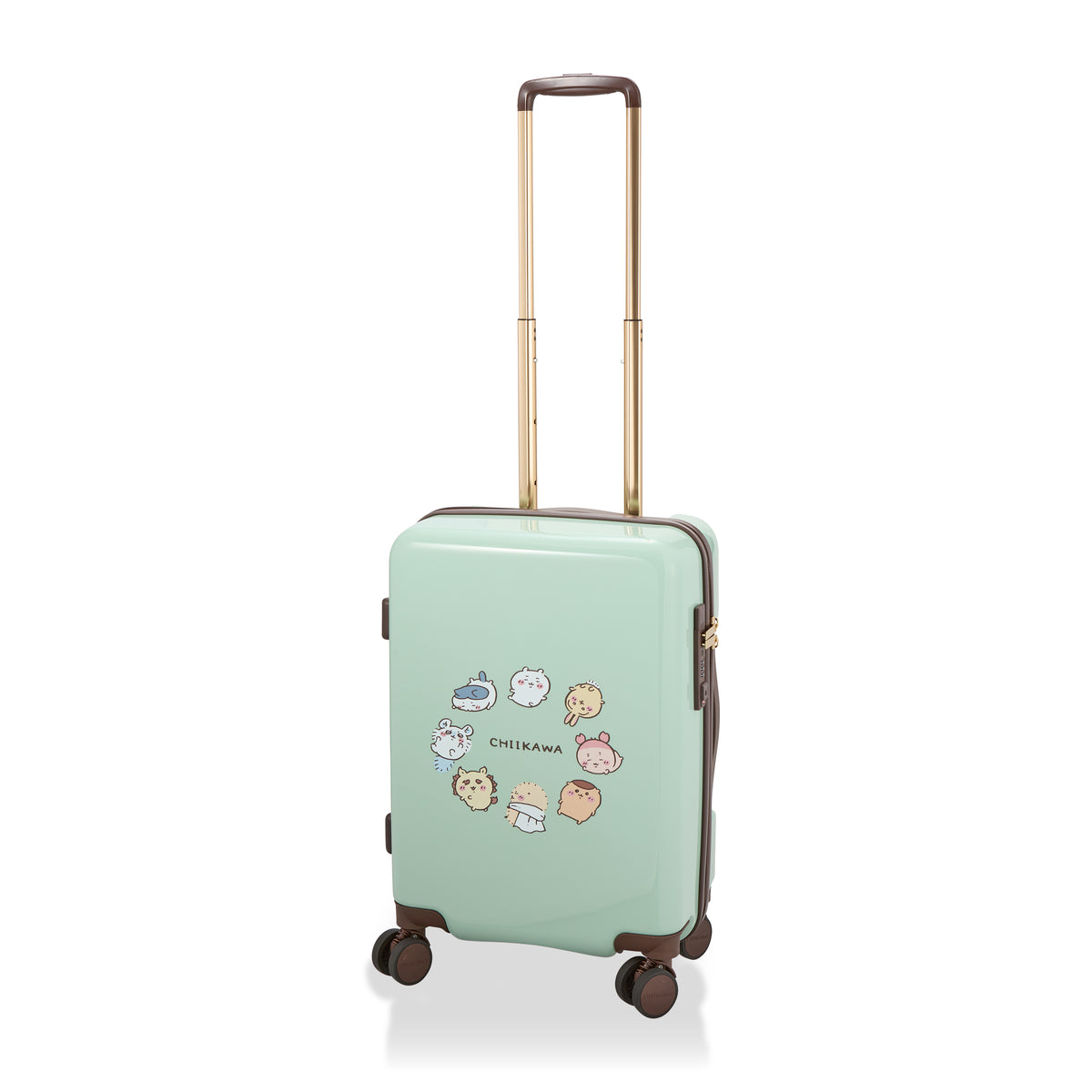 吉伊卡哇 行李箱 (薄荷色圆圈)【无法同时购买其他商品】