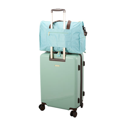 吉伊卡哇 可折叠波士顿包 (薄荷色圆圈)