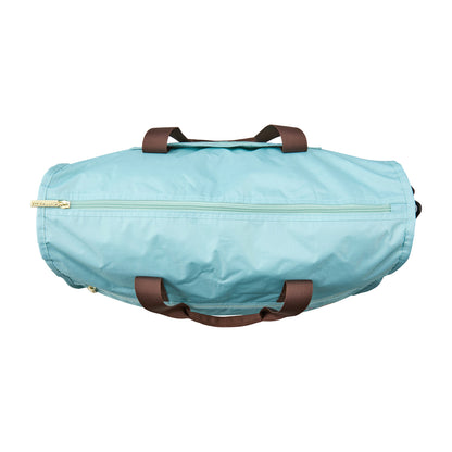 吉伊卡哇 可折叠波士顿包 (薄荷色圆圈)