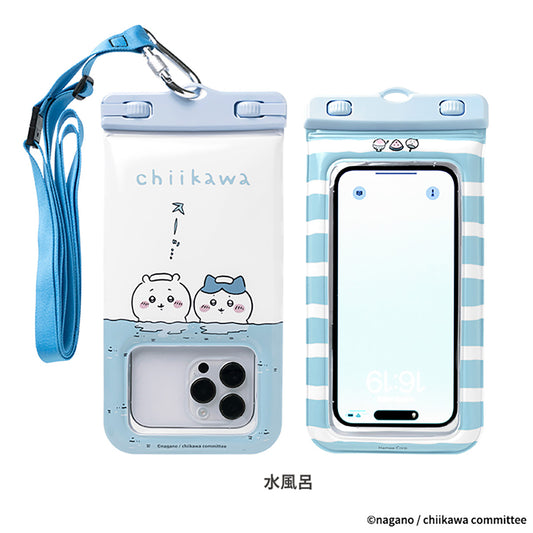 Chiikawa DIVAID Floating Waterproof Case with Shoulder Strap (Water Bath)