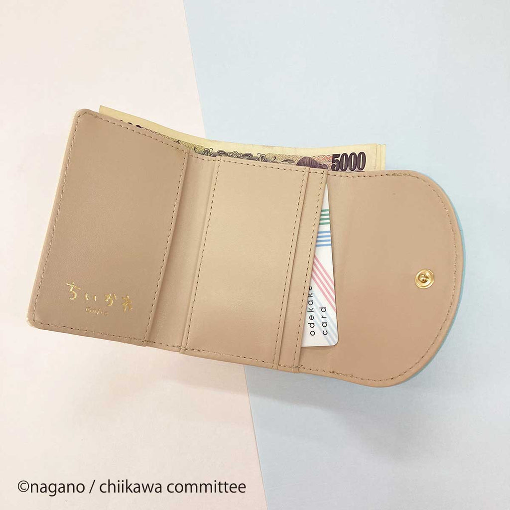 吉伊卡哇 徽章口金錢包（吉伊卡哇）