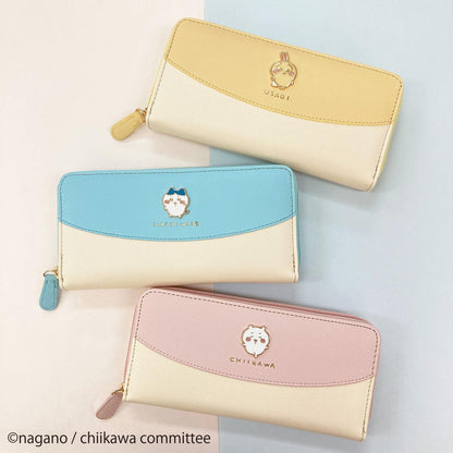 Chiikawa Badge Round Long Wallet (Chiikawa)