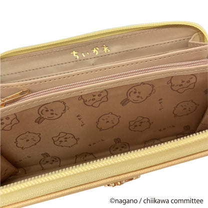 ちいかわ バッジラウンド長財布（ハチワレ）