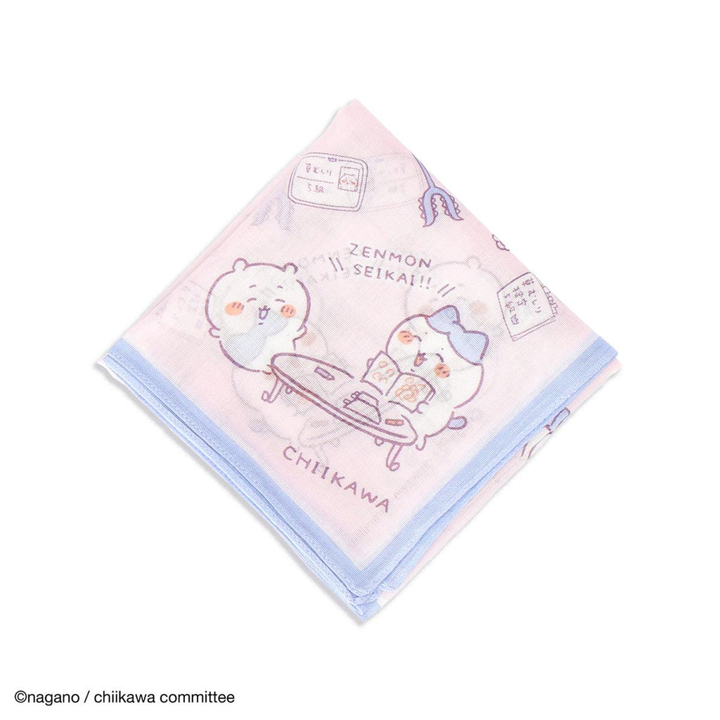 Chiikawa Handkerchief (Training Pink)