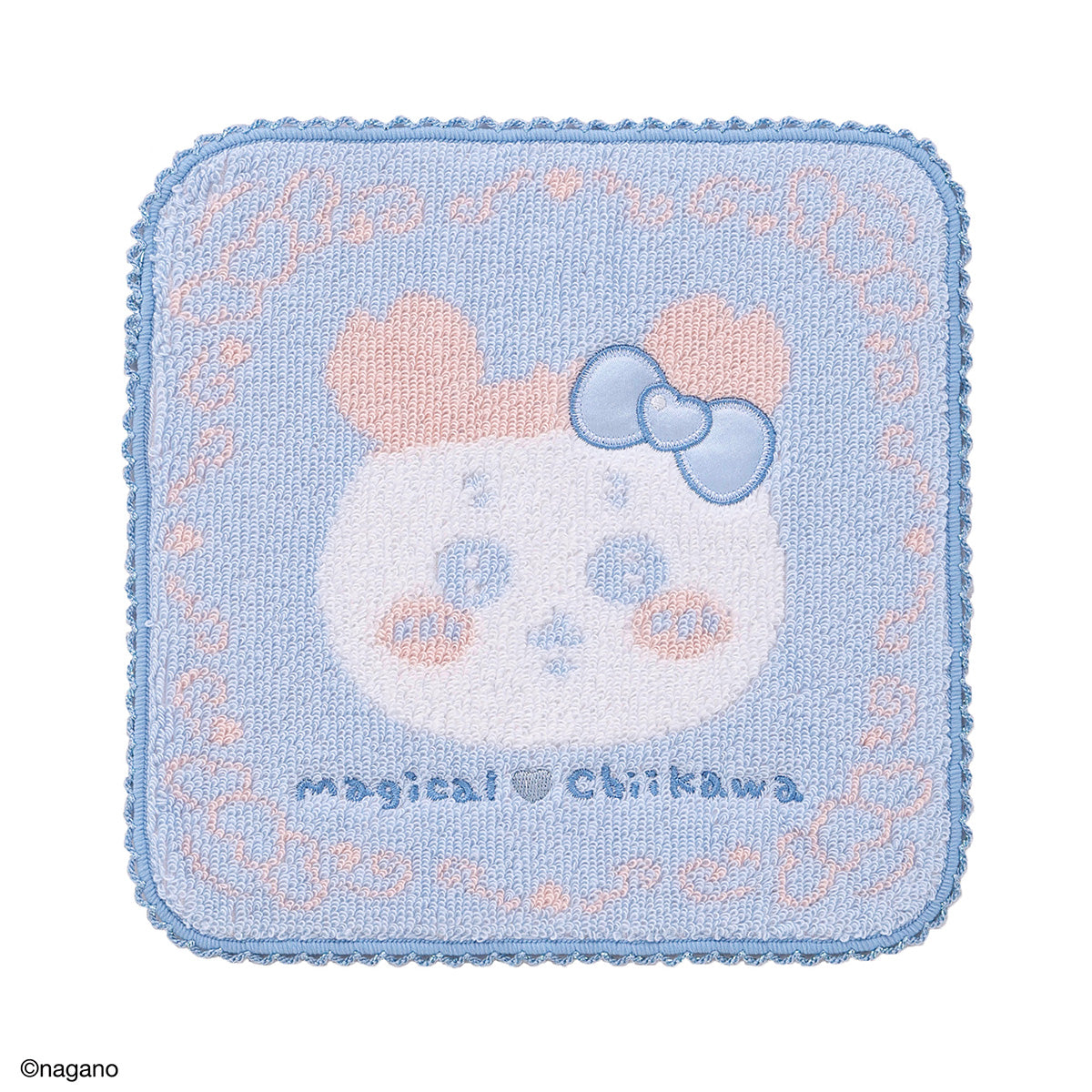 ちいかわ まじかるちいかわ タオルハンカチ（小さいやつ ライトブルー）