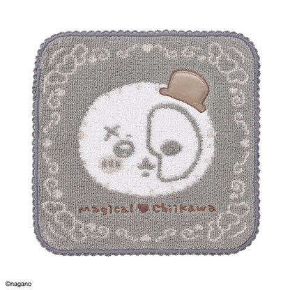 ちいかわ まじかるちいかわ タオルハンカチ（小さいやつ グレー）