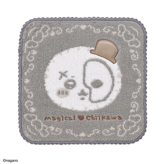 ちいかわ まじかるちいかわ タオルハンカチ（小さいやつ グレー）