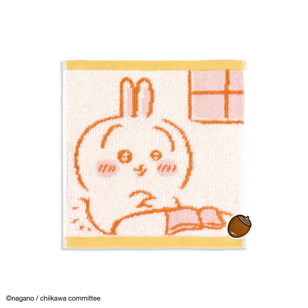 Chiikawa Towel Handkerchief (Home Yellow)