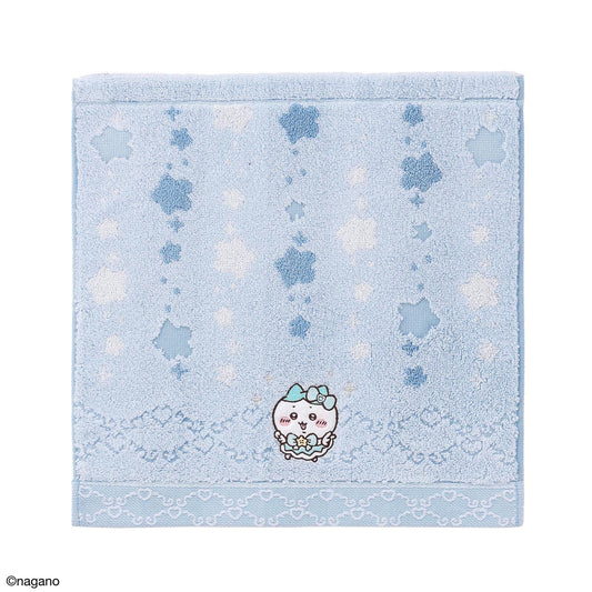 ちいかわ まじかるちいかわ ウォッシュタオル（なんかむちゃまじかる・ブルー）