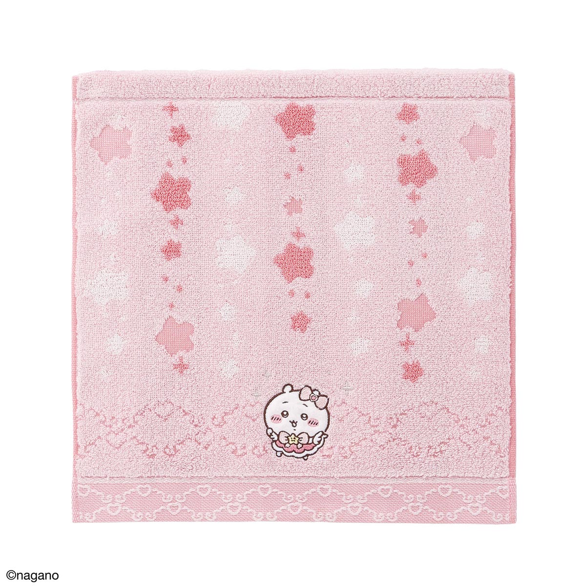 ちいかわ まじかるちいかわ ウォッシュタオル（なんかむちゃまじかる・ピンク）