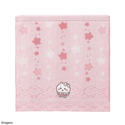 ちいかわ まじかるちいかわ ウォッシュタオル（なんかむちゃまじかる・ピンク）