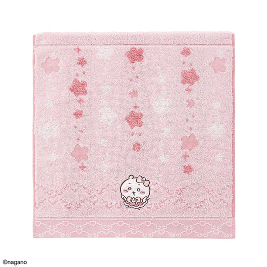 ちいかわ まじかるちいかわ ウォッシュタオル（なんかむちゃまじかる・ピンク）
