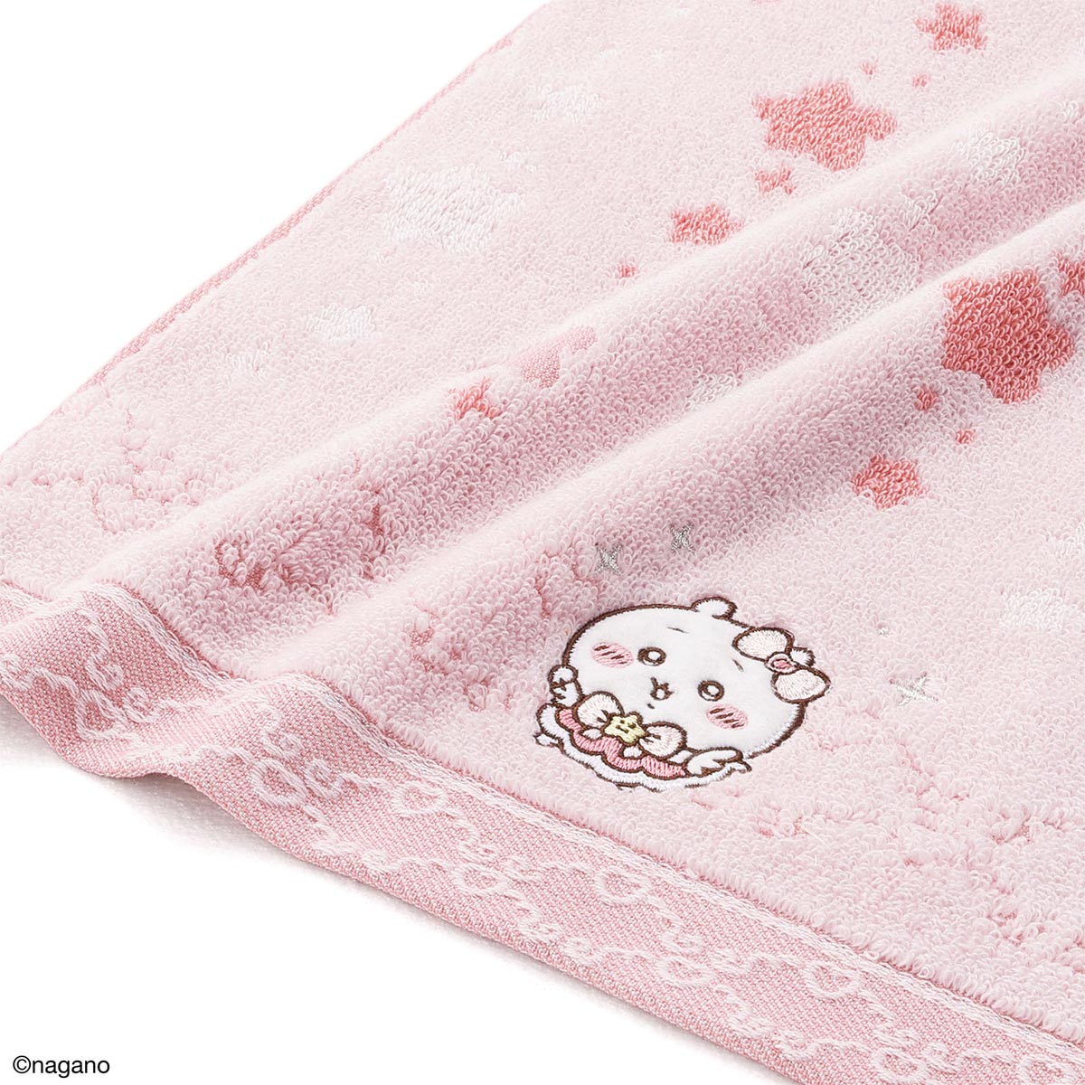 ちいかわ まじかるちいかわ ウォッシュタオル（なんかむちゃまじかる・ピンク）