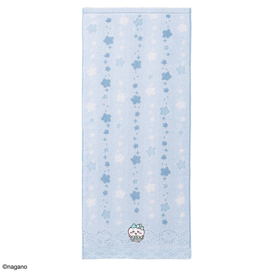 ちいかわ まじかるちいかわ フェイスタオル（なんかむちゃまじかる・ブルー）