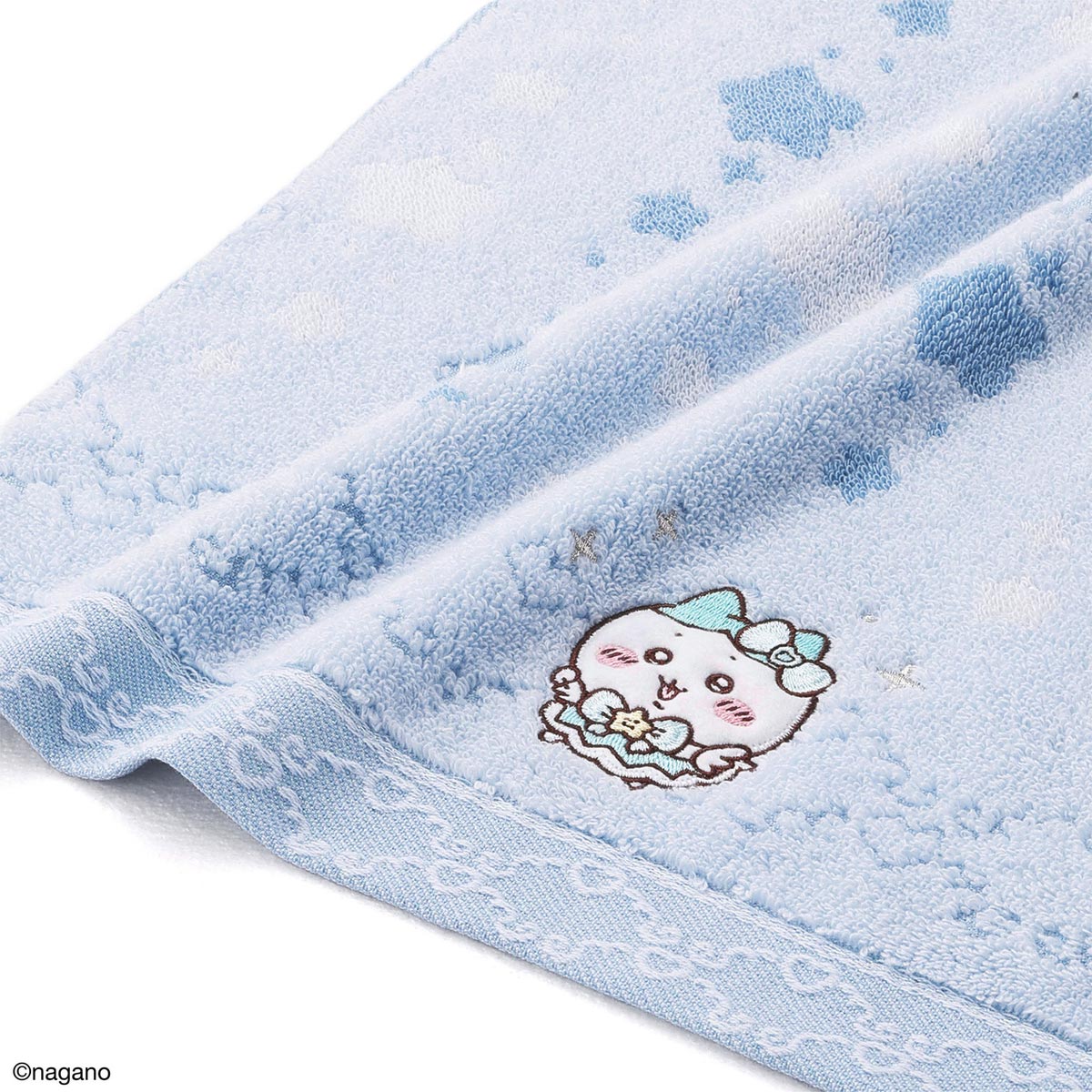 ちいかわ まじかるちいかわ フェイスタオル（なんかむちゃまじかる・ブルー）