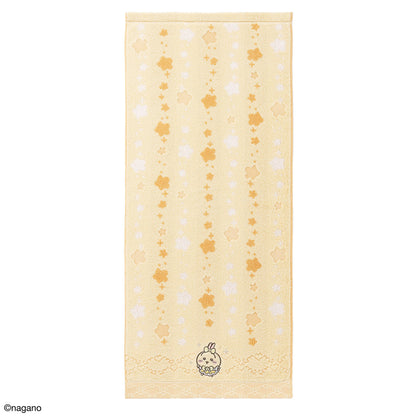 ちいかわ まじかるちいかわ フェイスタオル（なんかむちゃまじかる・イエロー）