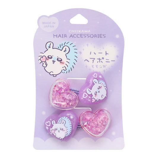Chiikawa Heart Hair Pony 2P (Momonga)