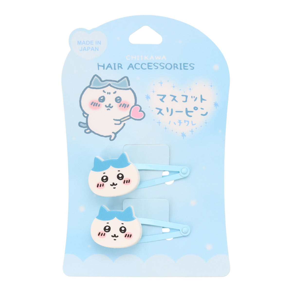 Chiikawa Mascot Hair Pin 2P (Hachiware)