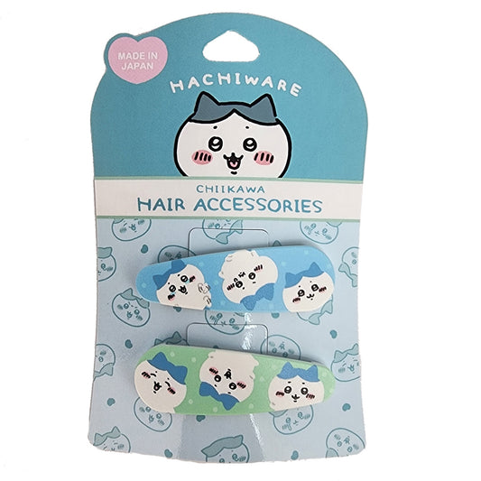Chiikawa Hair Clips 2P (Hachiware)