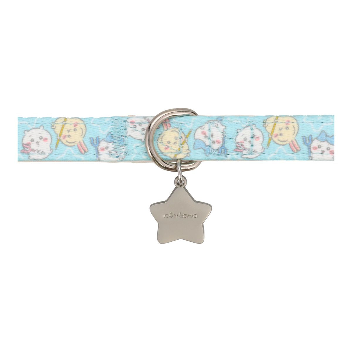 ちいかわ 小型犬用リード（モチーフ柄ブルー）