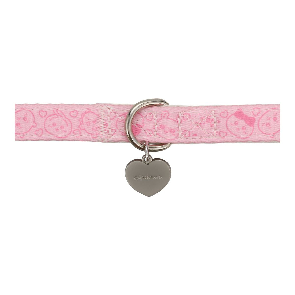 ちいかわ 小型犬用リード（モチーフ柄ピンク）