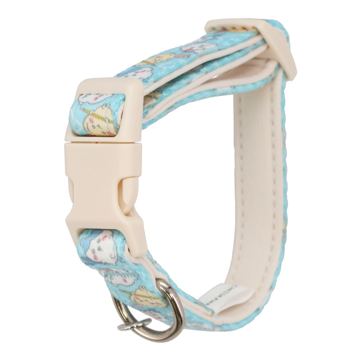 ちいかわ 小型犬用首輪（モチーフ柄ブルー）