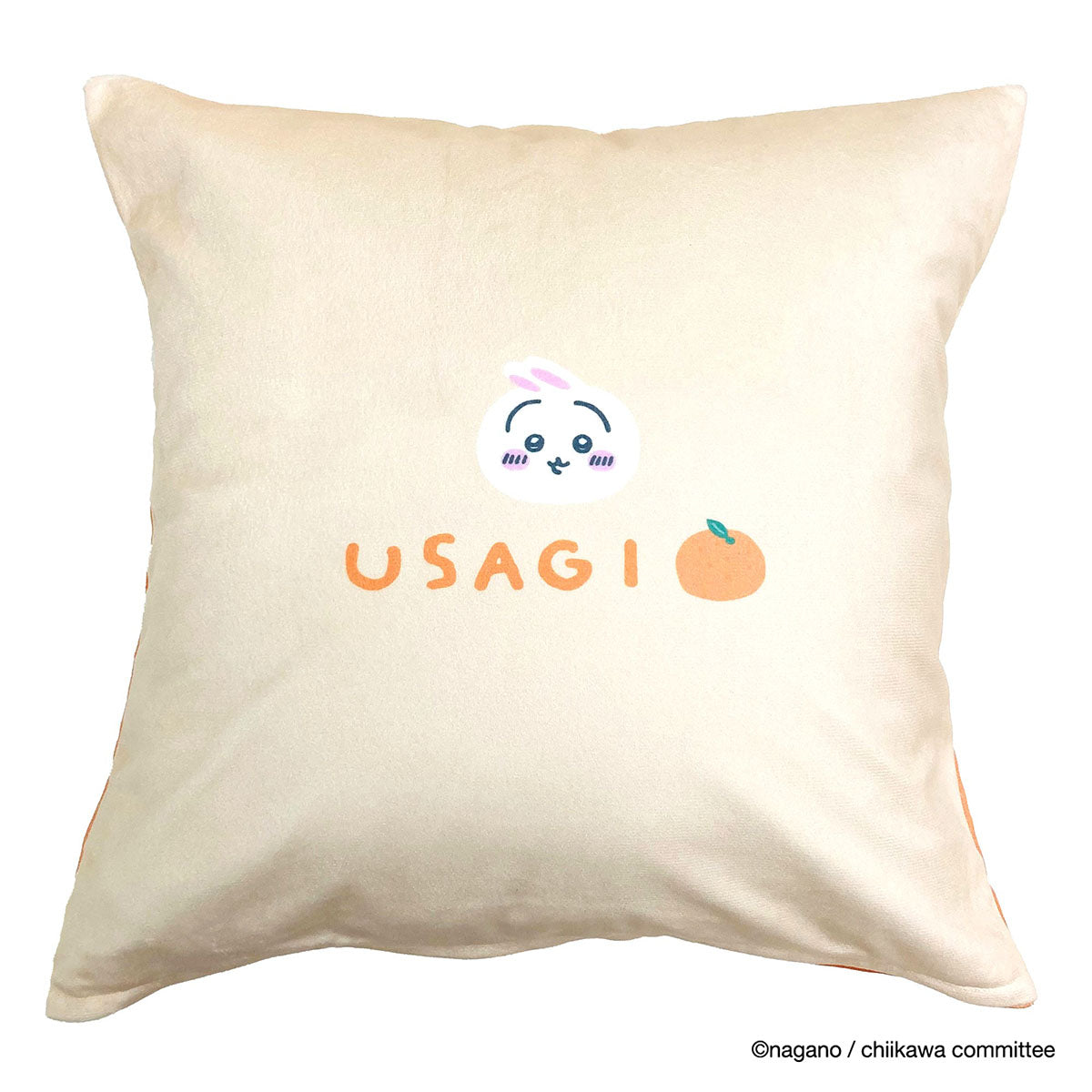 Chiikawa Cushion Cover (Usagi, Tangerines)