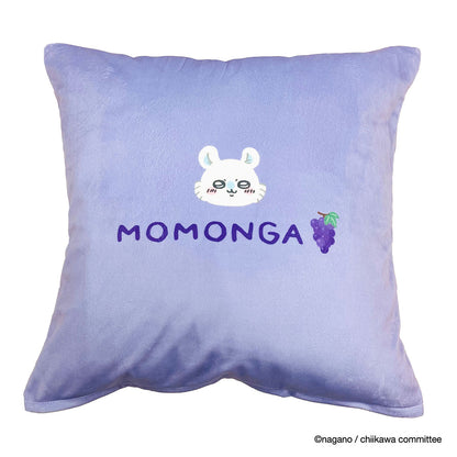 Chiikawa Cushion Cover (Momonga, Grapes)