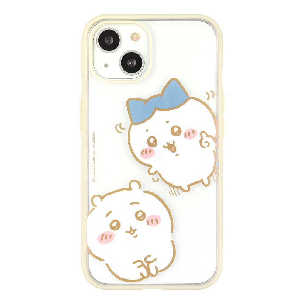 吉伊卡哇 IIIIfit透明iPhone 14/13适配保护壳（吉伊卡哇与哈奇喵）