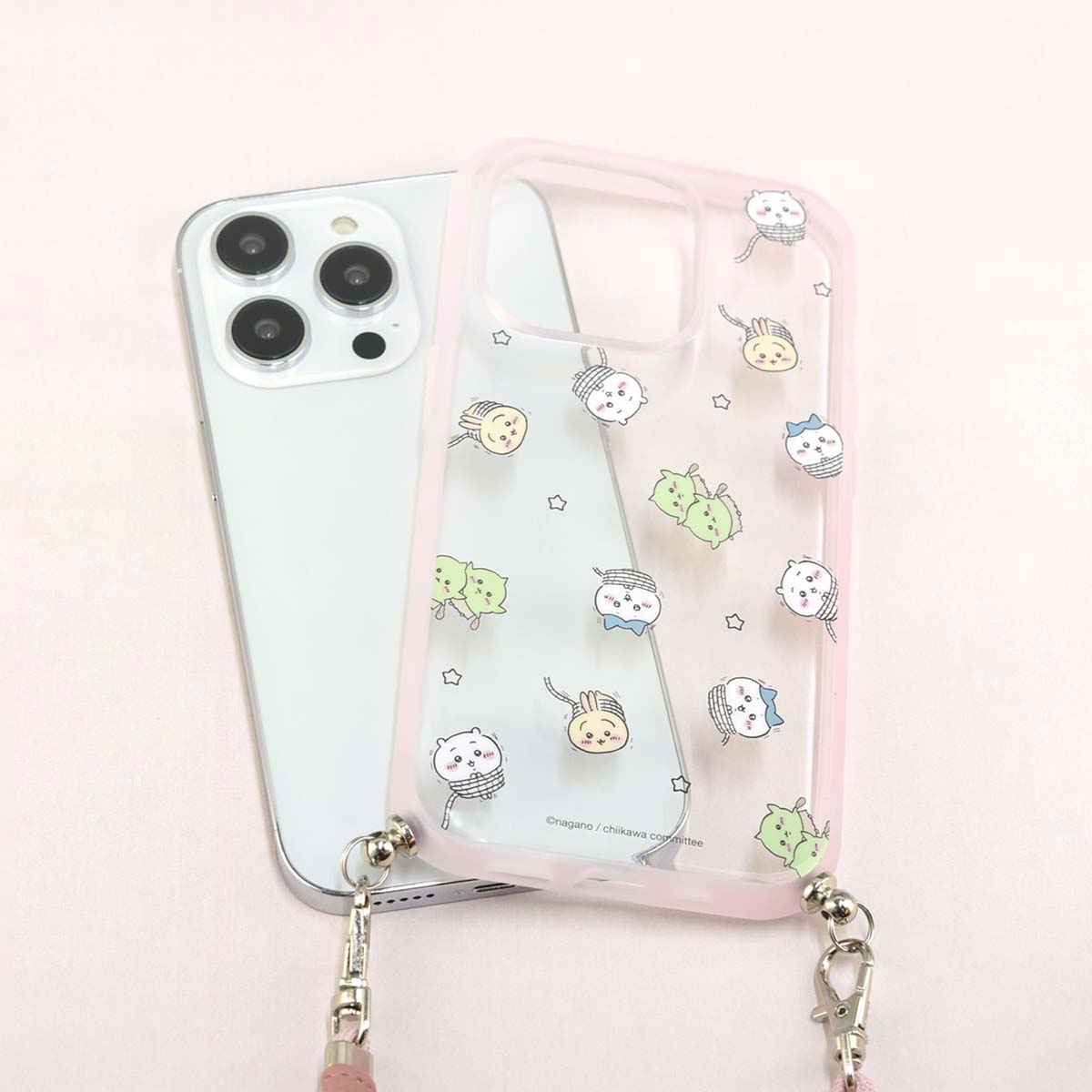 치이카와 IIIIfit Loop iPhone 호환 케이스 (풀패턴)
