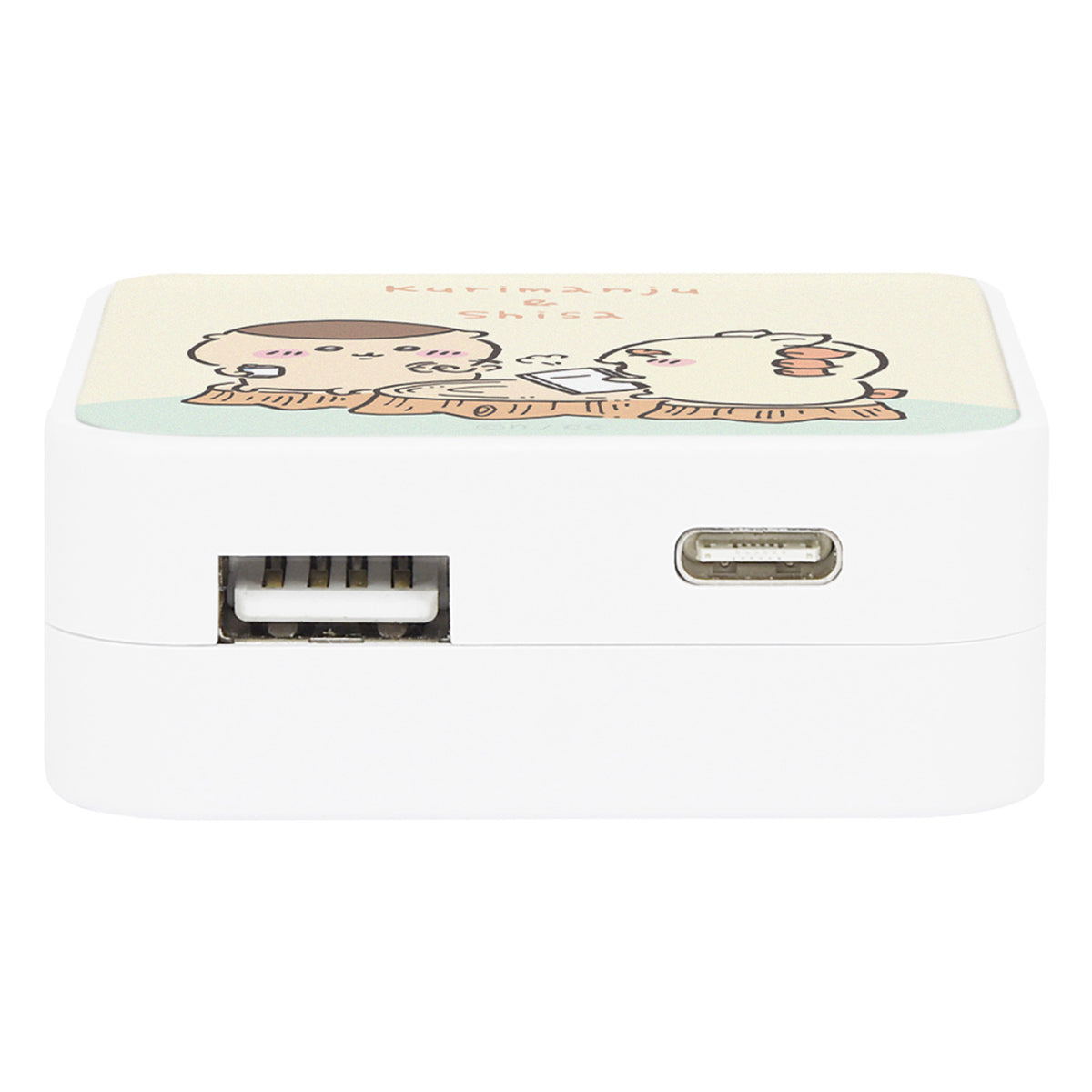 ちいかわ USB/USB Type-C ACアダプタ（くりまんじゅう＆シーサー）