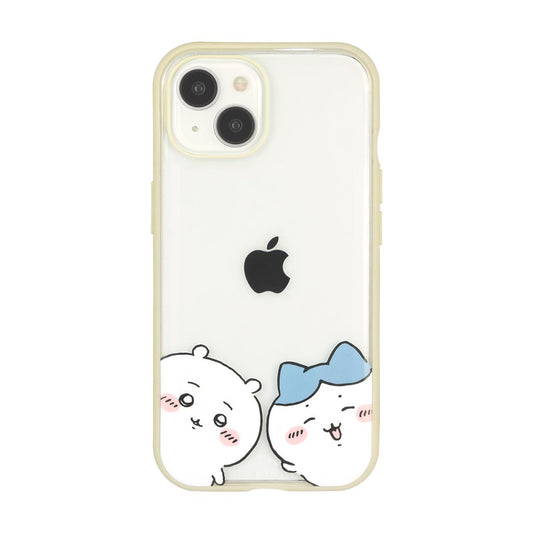 치이카와 IIIIfit 클리어 iPhone 호환 케이스 (빼꼼 치이카와 & 하치와레)