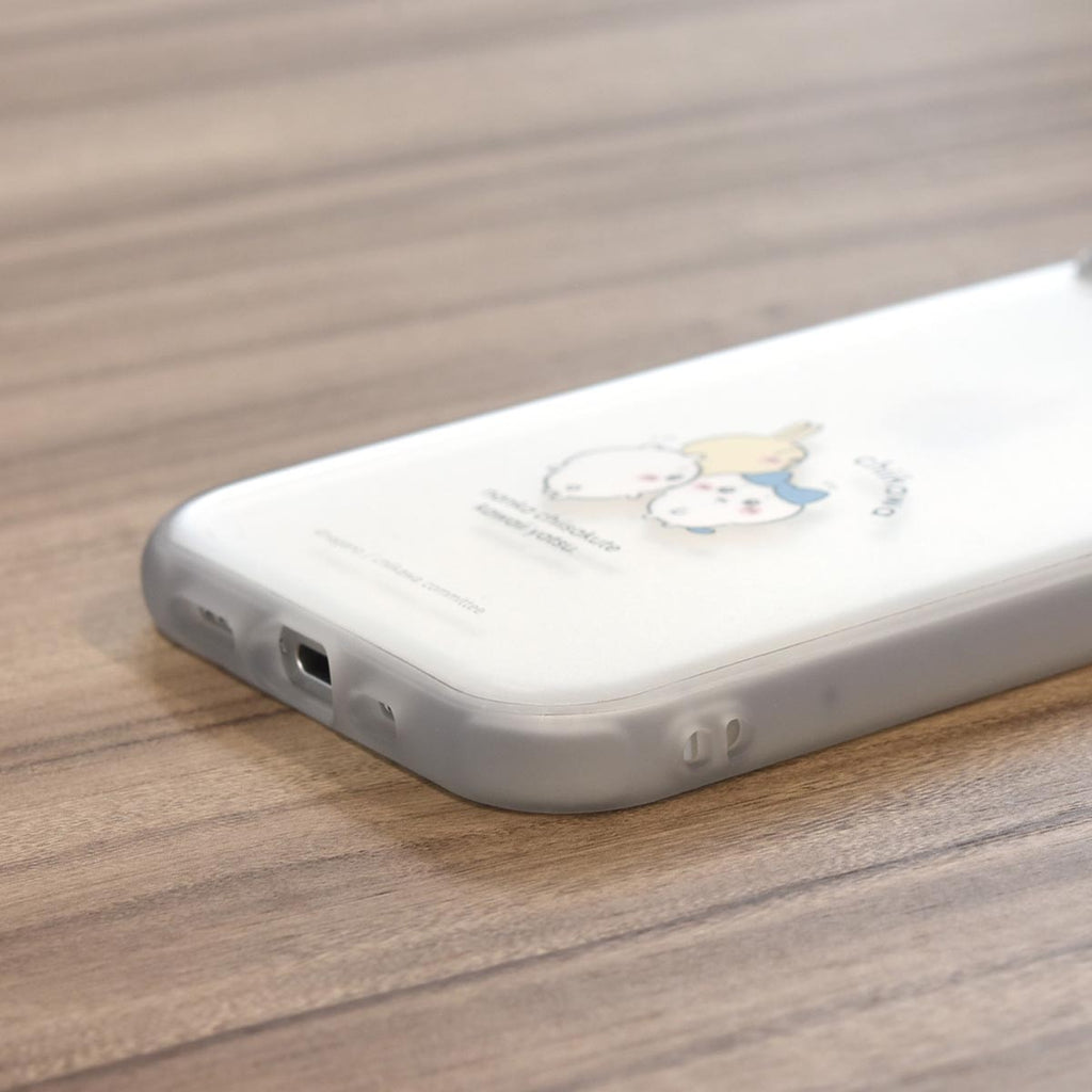 Chiikawa IIIIfit Clear iPhone-Compatible Case (Looking Back)