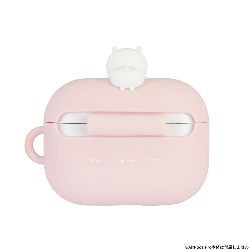 Chiikawa AirPods Pro (2nd Gen) / AirPods Pro Compatible Silicone Case (Chiikawa Pink)