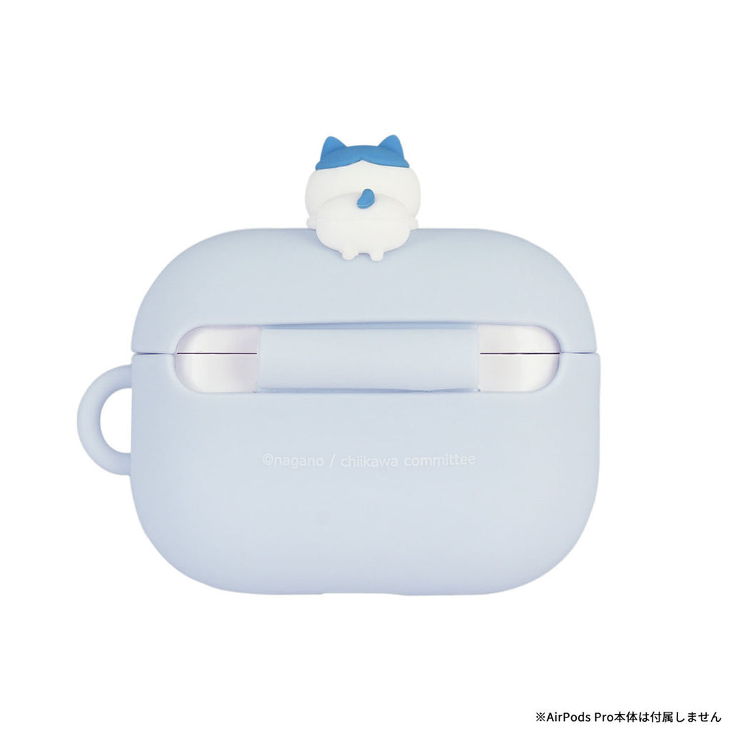 Chiikawa AirPods Pro (2nd Gen) / AirPods Pro Compatible Silicone Case (Hachiware Blue)