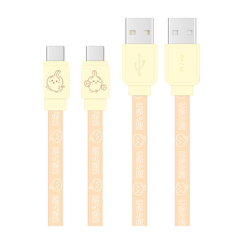 Chiikawa USB Type-C Compatible Sync & Charge Cable (Usagi)