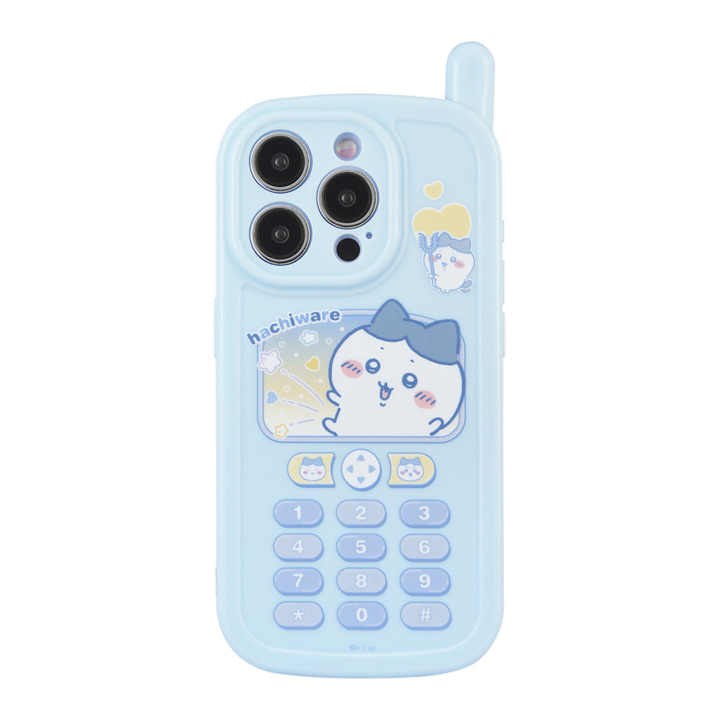 Chiikawa iPhone-Compatible Retro Flip Phone Case (Hachiware)