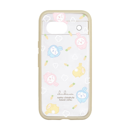 치이카와 IIIIfit Clear Google Pixel 8a 호환 케이스 (풀패턴)