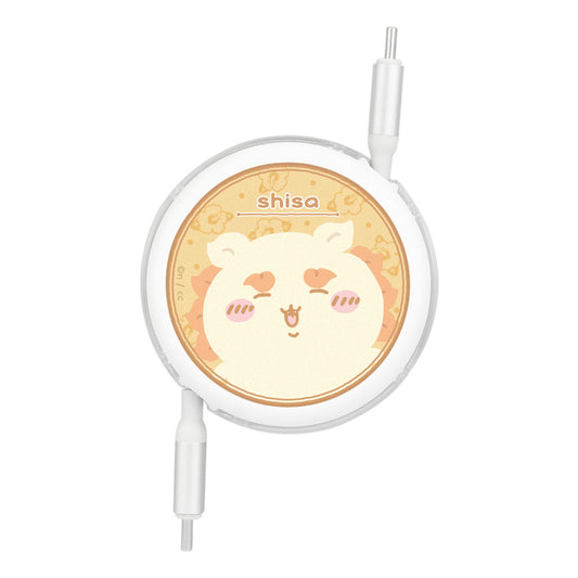 Chiikawa USB Type-C Sync & Charge Reel Cable (Shisa)
