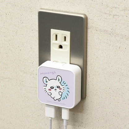 吉伊卡哇 USB/USB Type-C AC适配器（飞鼠）