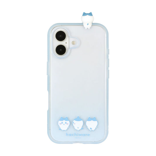 ちいかわ フレーム IIIIfit Clear iPhone16対応ケース（ハチワレ）