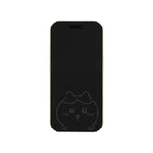 ちいかわ iPhone 16/15/15Pro/14/14Pro/13/13Pro対応 ガラススクリーンプロテクター（ハチワレ）