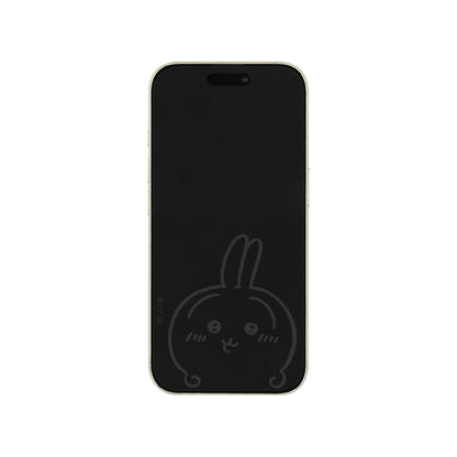 Chiikawa Glass Screen Protector for iPhone 16/15/15Pro/14/14Pro/13/13Pro (Usagi)