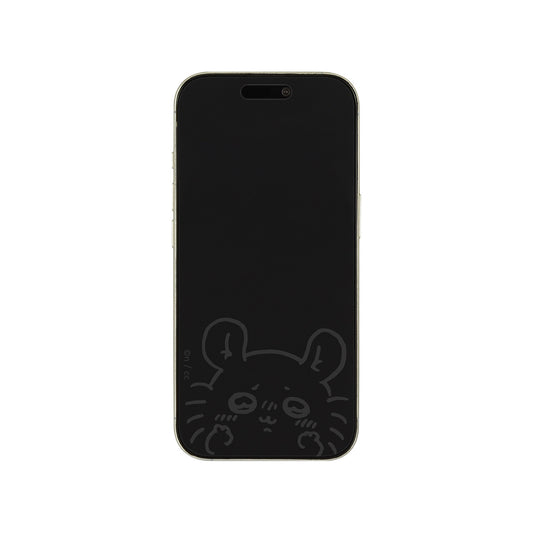 吉伊卡哇 iPhone16Pro玻璃螢幕保護裝置貼（莫莫加）