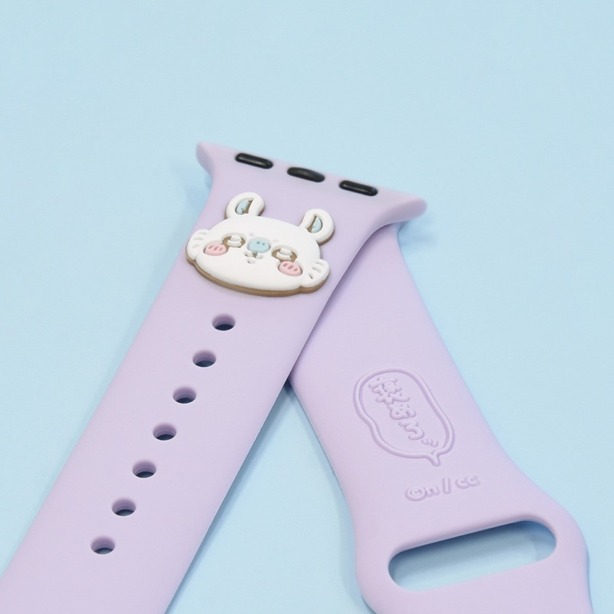 Chiikawa Apple Watch Silicone Band (42/41/40/38mm Compatible / Momonga)