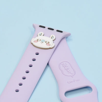 Chiikawa Apple Watch Silicone Band (42/41/40/38mm Compatible / Momonga)