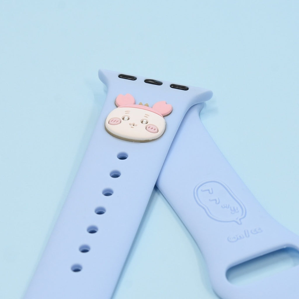 ちいかわ Apple Watch 42/41/40/38mm対応 シリコンバンド（古本屋）