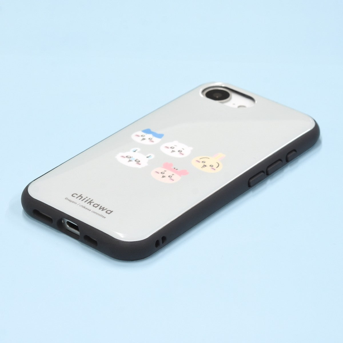 吉伊卡哇 IIIIfit iPhone 16e 保護殼（臉部圖案）